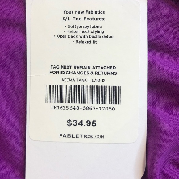 NWT Fabletics Neema Tank - Picture 6 of 7